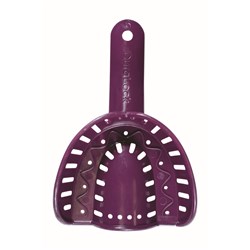 NAOL Dura-Lock Upper Impression Tray, Size 6 - Purple, 10-Pack
