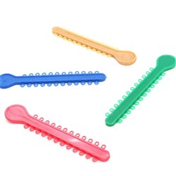 NAOL Glide-Ties Regular - Turquoise, 1008-Pack