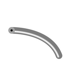 NAOL Elastic Tube, .025, Gray - 25' Spool