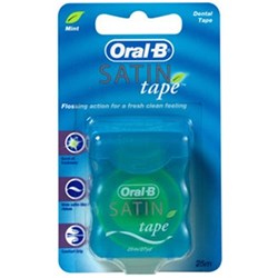 Oral B Satin Tape - 25m, 6-Pack