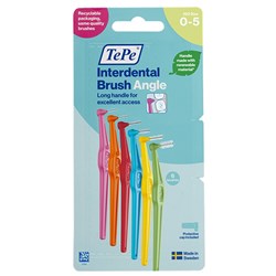 TePe Angle Mixed Pack of 6 Recycable Cardboard