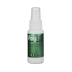 PDS FogOff - Anti-Fogging and Cleaning Solution for Mirrors and Glasses - 50ml Spray Bottle