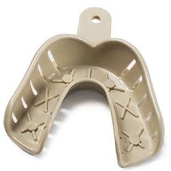 Waterpik Master Disposable Impression Tray - Size 4 - Medium Lower, 12-Pack