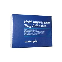 Waterpik Hold - Impression Tray Adhesive - Paint On - 14ml, 2-Pack
