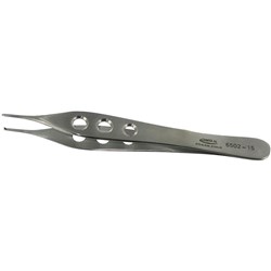 TWEEZERS TISSUE FORCEPS ADSON STR TEETH 1X2 12cm