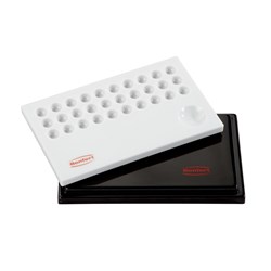 Renfert Stain-Mix Mixing Tray-  Black Cover