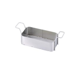 Renfert Easyclean Rectangle Full Size Basket With Handles - Stainless Steel