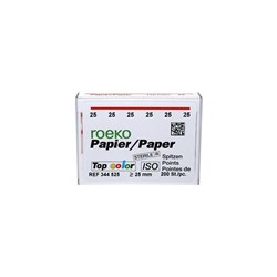 RO-PPTC25 - ROEKO Top Colour Paper Points Size 25 Red