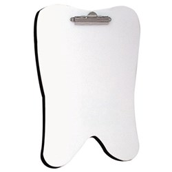 Sherman Tooth Shaped Clip Board - 15" - Single Pack