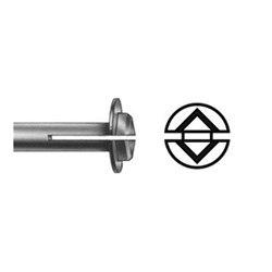 Komet Steel Mandrel - 327 - Fits Moores Disc - Straight (HP), 6-pack