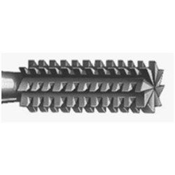 Komet Steel Bur - 36-007 - Cylinder - Straight (HP), 6-Pack