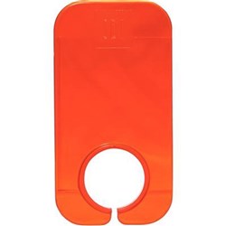 SDI Radii Cal Light Shield - Orange - Large