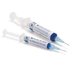Henry Schein Super Etch Gel - Blue - 2ml Syringes, 10-Pack and 50 Tips