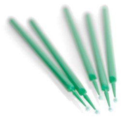 SDI Points - Disposable Brush Applicators - Fine - Dark Green, 400-Pack