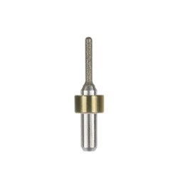 Sierra Dental Tool Imes - 0.6mm Ball Profile Diamond Plated Grinding Tool - 6mm Shank