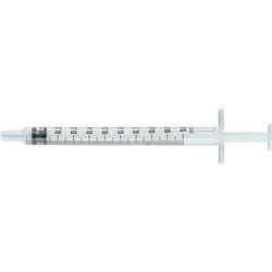 Terumo Hypodermic Syringe - 1ml, 100-Pack