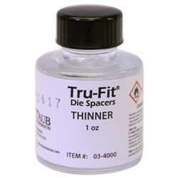 Taub Tru-Fit Thinner - 1oz Bottle