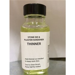 Taub Die Stone and Plaster Hardener Thinner - 2oz Bottle
