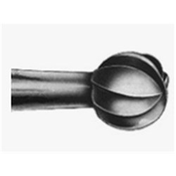 Komet Tungsten Carbide Bur - H1-006 - Round - High Speed, Friction Grip X Long (FGXL), 5-Pack