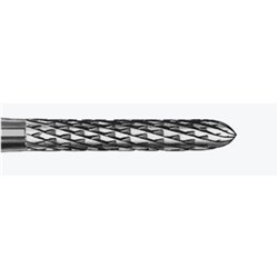 Komet Tungsten Carbide Bur - H283EF-012 - Cutter - Straight (HP), 1-Pack