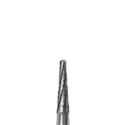 Komet Tungsten Carbide Bur - H33-012 - Tapered XCut - High Speed, Friction Grip (FG), 5-Pack