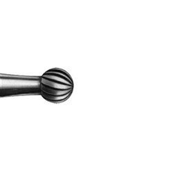 Komet Tungsten Carbide Bur - H41-023 - Finisher - Round - Straight (HP), 5-Pack