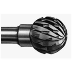 Komet Tungsten Carbide Bur - H71E-018 - Cutter - Acrylics - Straight (HP), 5-Pack