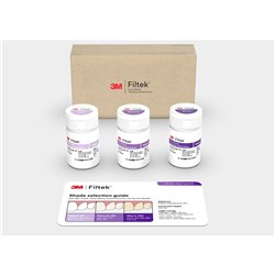 3M Filtek Easy Match Universal - 0.2G Capsules - Assorted Shades Bright, Natural and Warm, 60-Pack