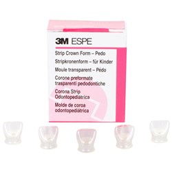 3M Transparent Crown Form Strip - Pedo Anterior UL1 Lateral, 5-Pack