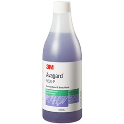 3M Avagard General Hand and Body Wash - 500ml Bottle with Pump
