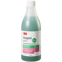 3M Avagard Antiseptic Hand and Body Wash - 2% Chlorhexidine - 500ml Bottle