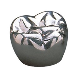 3M Crown Form IsoForm - Prefabricated Tin-Silver Alloy Crowns - 1st Molar L64, 5-Pack