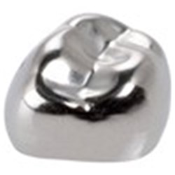 3M Crown Form NiChro - Stainless Steel 1st Molar Crowns - DLL4, 2-Pack