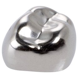 3M Crown Form NiChro - Stainless Steel 1st Molar Crowns - DLL5, 2-Pack