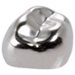 3M Crown Form NiChro - Stainless Steel 2nd Molar Crowns - ELR4, 2-Pack