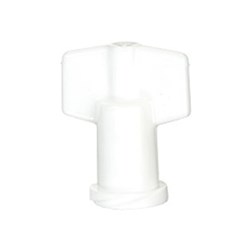Ultradent Cap for Luer Lock Syringe - White, 20-Pack