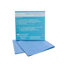 Ultradent Dermadam Synthetic Rubber Dam - 15cm x 15cm 0.20mm, 20-Pack