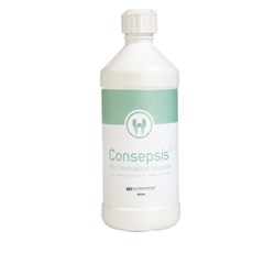 Ultradent Consepsis - 2% Chlorhexidine Antibacterial Solution - 480ml Bottle