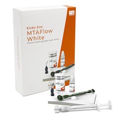 Ultradent Endo-Eze MTA Flow White Kit - Mineral Trioxide Aggregate Repair Cement - 2g powder and 2ml Gel