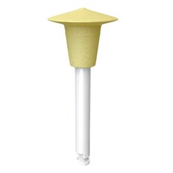 Ultradent Jiffy One - Single Use Polisher Cups - Medium - Yellow, 20-Pack