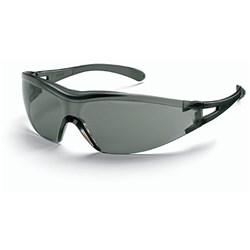 Uvex X-One Safety Glasses - Grey Lens - Hard Coat Grey Frame