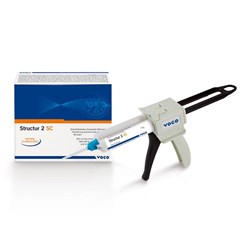 Voco Structur 2 SC - Self-curing Temporary Crown and Bridge Material - Bulk A2 - 76g Cartridge, 5-Pack