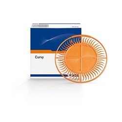 Voco Curvy Synthetic Interdental Wedges - Small - 52 Wedges per Disc, 6-Pack