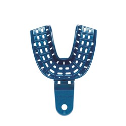 Coltene Autoclavable Impression Tray - Disposable - #4 - Lower Arch - Medium, 12-Pack