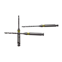 Coltene ParaPost XT Drills - Size 4 - 1.00mm - Yellow, 3-Pack