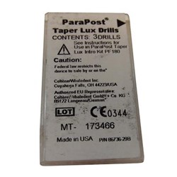Coltene ParaPost Taper Lux Drills - 1.14mm, 3-Pack
