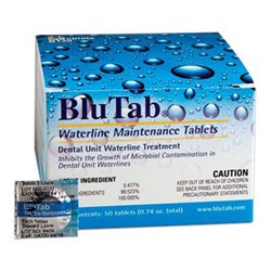 W9 Blu Tab Waterline Tablet - 0.7ml, 50-Pack