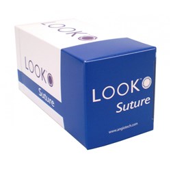 LOOK Silk Suture, 780, 4/0, 20mm, C20 Circle Reverse Cut, 12-Pack