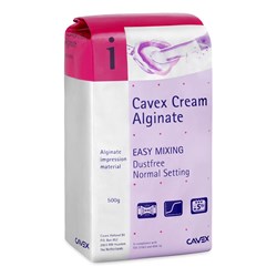 Cavex Cream Alginate - Easy Mixing - Regular Set - 500g