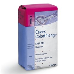 Cavex Colour Change Alginate - Fast Set - 500g